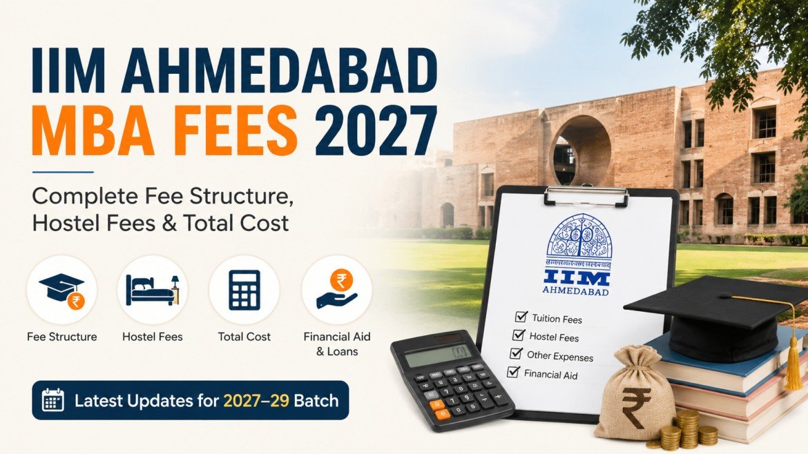 IIM Ahmedabad MBA Fees 2027: Complete Fee Structure, Hostel Fees & Total Cost