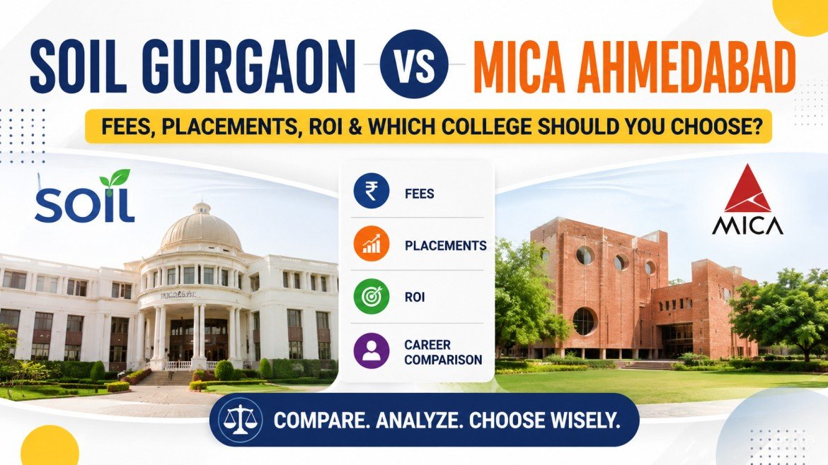 SOIL Gurgaon vs MICA Ahmedabad: Fees, Placements, ROI and Which College Should You Choose?