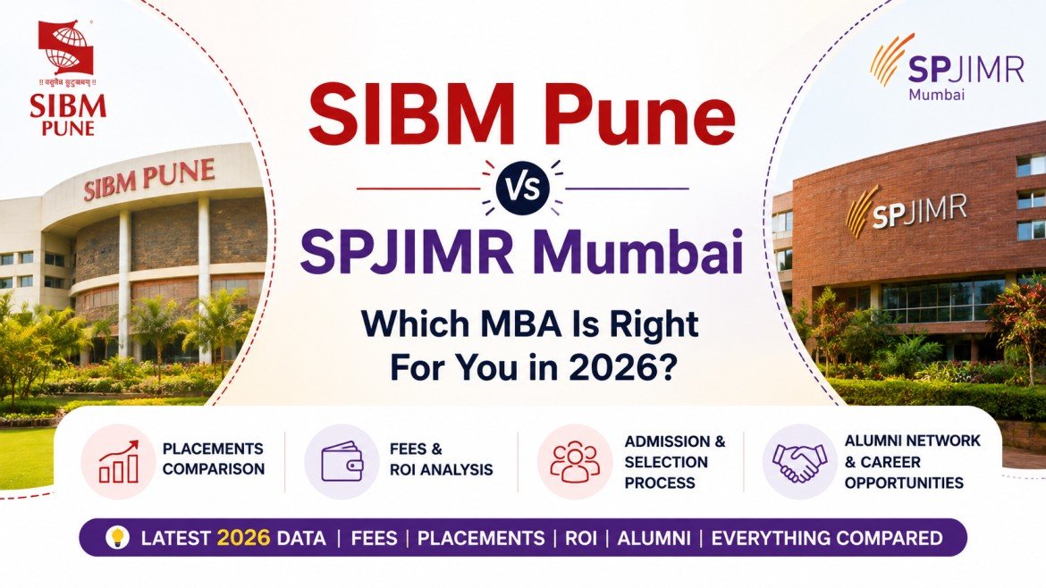 SIBM Pune vs SPJIMR Mumbai: Which MBA Offers Better Fees, Placements, ROI and Alumni Network?